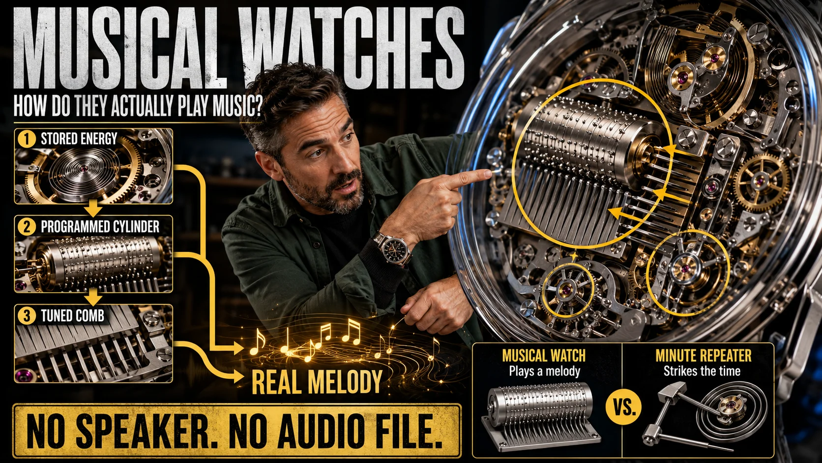 What Is a Musical Watch? How Watches Actually Play Music