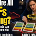 Investor compares several declining ETF exposures while overlapping holdings and shared risk are highlighted