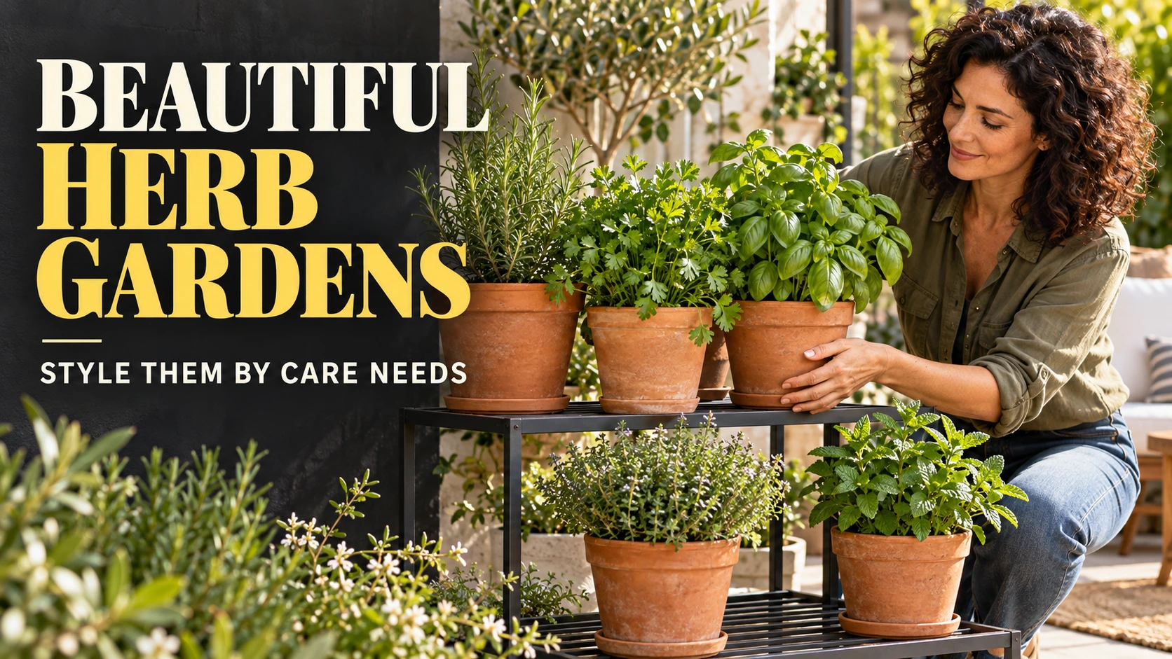 Beautiful Modern Herb Garden Small Spaces