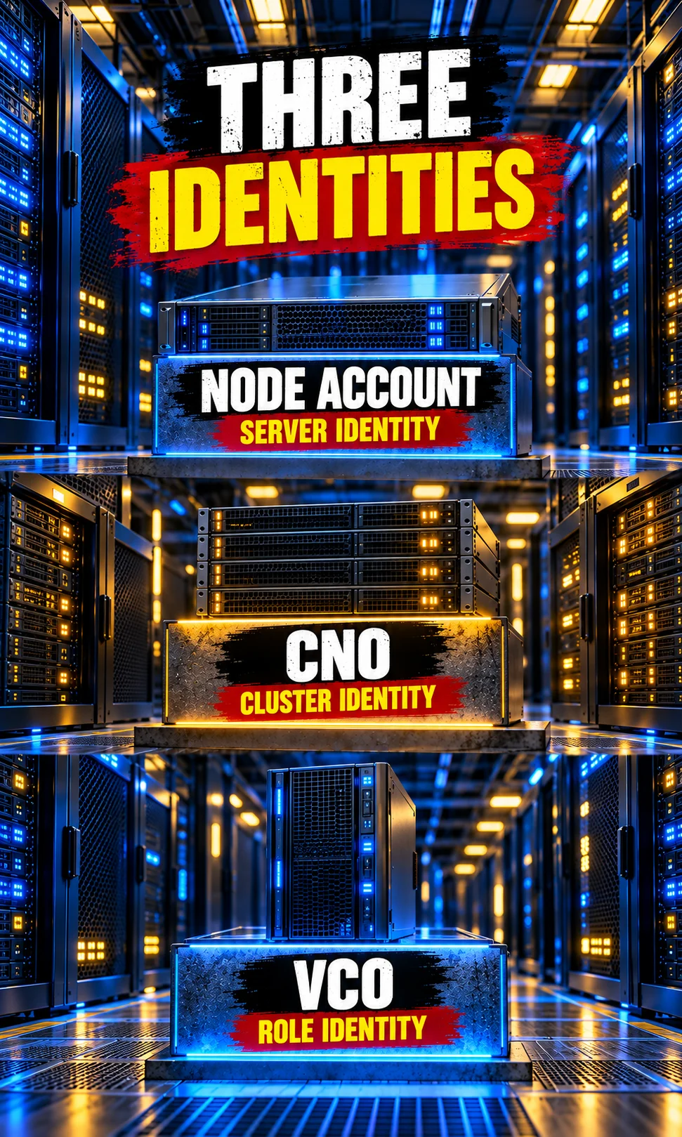 Troubleshooting labels pair event 1196 with DNS, 1207 with AD updates and 1069 with resource failure.